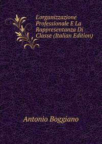 L'organizzazione Professionale E La Rappresentanza Di Classe (Italian Edition)