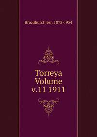 Torreya Volume v.11 1911