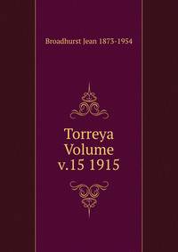 Torreya Volume v.15 1915
