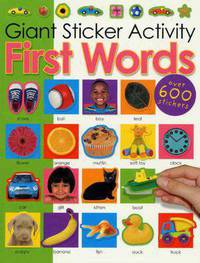 First Words - Giant Sticker Activity Book