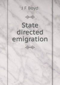 State directed emigration