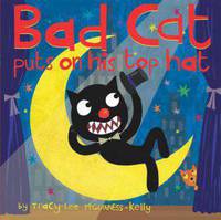 Bad Cat Puts On His Top Hat (HB) illustr