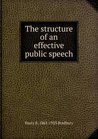 The structure of an effective public speech