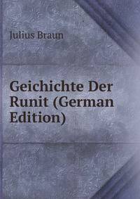 Geichichte Der Runit (German Edition)