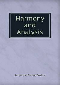 Harmony and Analysis