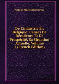 De L'industrie En Belgique: Causes De D?cadence Et De Prosp?rit?. Sa Situation Actuelle, Volume 1 (French Edition)