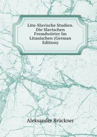 Litu-Slavische Studien. Die Slavischen Fremdworter Im Litauischen (German Edition)