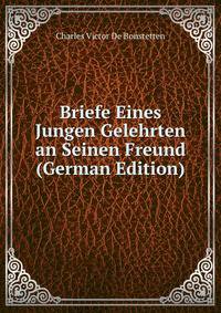 Briefe Eines Jungen Gelehrten an Seinen Freund (German Edition)