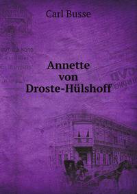 Annette Von Droste-Hulshoff