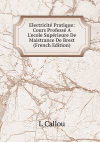 Electricit? Pratique: Cours Profess? ? L'ecole Sup?rieure De Maistrance De Brest (French Edition)