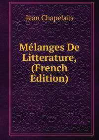Melanges De Litterature, (French Edition)