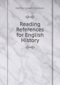 Reading References for English History