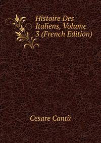 Histoire Des Italiens, Volume 3 (French Edition)