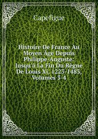 Histoire De France Au Moyen ?ge Depuis Philippe-Auguste: Jusqu'? La Fin Du R?gne De Louis Xi, 1223-1483, Volumes 3-4