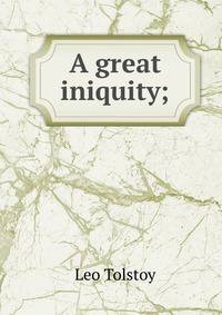 A great iniquity;