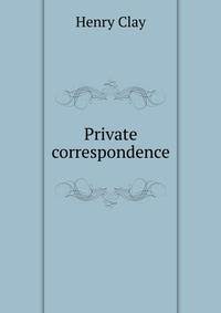 Private correspondence