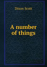 A number of things