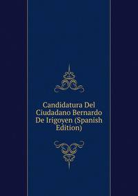 Candidatura Del Ciudadano Bernardo De Irigoyen (Spanish Edition)