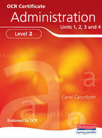 OCR Certificate in Administration. Level 2. Student's book