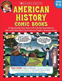 FunnyBone Books: American History Comic Books: 12 Reproducible Comic Books With Activities Guaranteed to Get Kids Excited About Key Events and People in American History