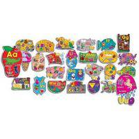 Big Shapes Alphabet Bulletin Board (Крупные Фигуры, Алфавит, Доска Объявлений)