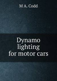 Dynamo lighting for motor cars