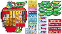 Apple Time! Calendar Bulletin Board (146 pieces)