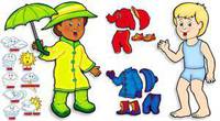 Weather Kids Bulletin Board Set (20 pieces)