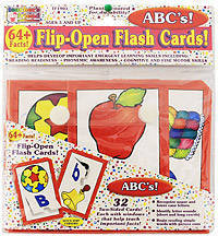 ABC's Flip-Open Flash Cards