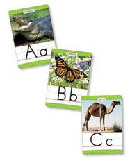 Animals From A to Z Alphabet Set: Manuscript: 26 Ready-to-Display Letter Cards With Fabulous Photos of Animals, Grades K-3