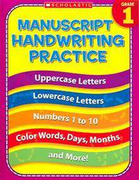 1st Grade Manuscript Handwriting Practice