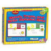Match, Trace and Write the Alphabet (mats & cards set)