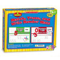 Match, Trace & Write Number (mats & cards set)