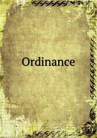 Ordinance