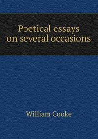 Poetical essays on several occasions