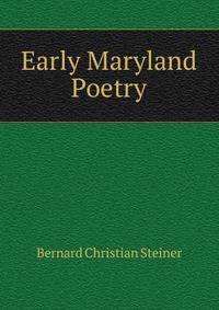 Early Maryland Poetry