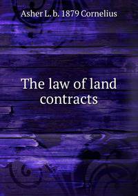 The law of land contracts