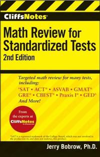CliffsNotes Math Review for Standardized Tests