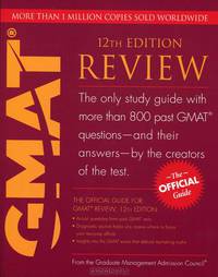 The Official Guide for GMAT Review. 12th edition