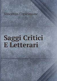 Saggi Critici E Letterari