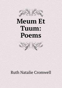 Meum Et Tuum: Poems