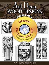 Art Deco Wood Designs CD-ROM and Book