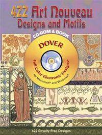 422 Art Nouveau Designs and Motifs (+ CD-ROM)