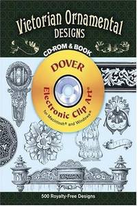 Victorian Ornamental Designs CD-ROM and Book