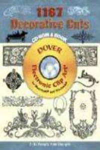 1167 Decorative Cuts CD-ROM and Book