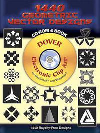1440 Geometric Vector Designs: CD-ROM and Book