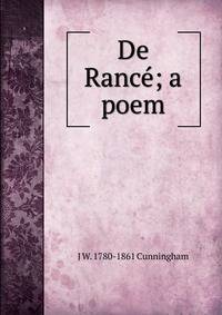 De Rance; a poem