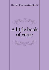 A little book of verse