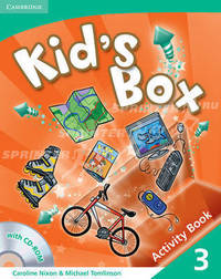 Kid's Box Level 3 Activity Book with CD-ROM (+ CD-ROM)