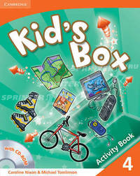 Kid's Box Level 4 Activity Book with CD-ROM (+ CD-ROM)